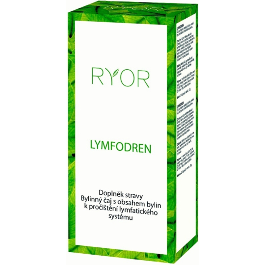 Ryor Lymfodren bylinný čaj nálevové sáčky krabička 20 kusů