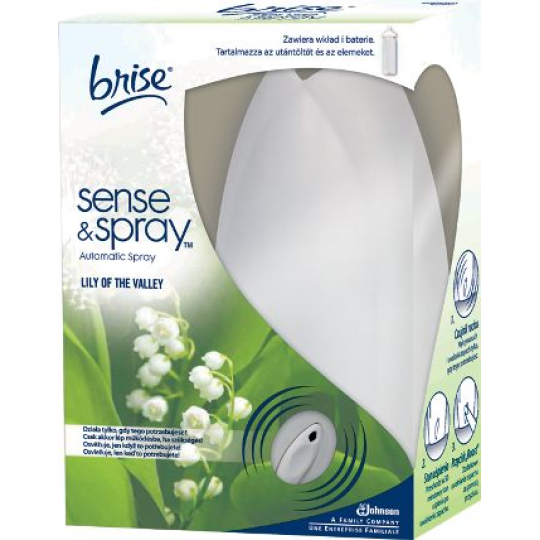Brise Sense & Spray Konvalinka automatický osvěžovač vzduchu 18 ml sprej