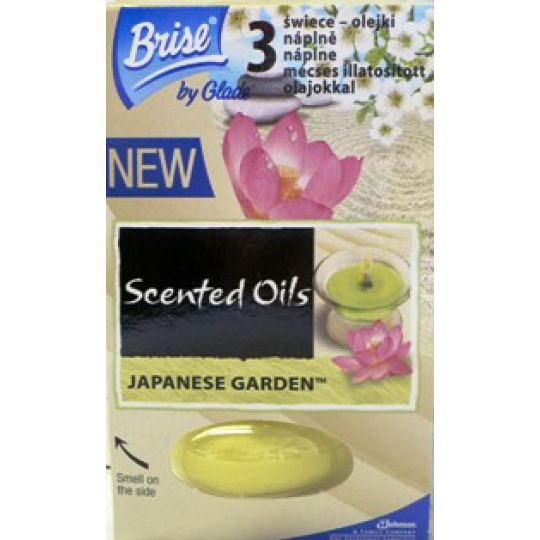 Brise Japonská zahrada vonný olej 3 náhradní náplně vonného oleje po 15 g