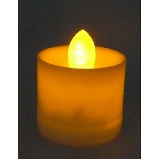 Max Elektrická svíčka na baterie hřbitovní hořící plamínek 3 cm