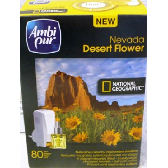 Ambi Pur Desert Flower Nevada elektrický osvěžovač vzduchu strojek 18 ml