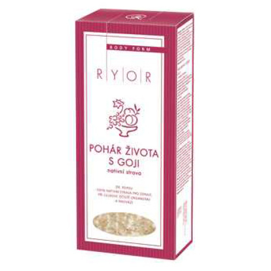 Ryor Pohár života s Goji 100% nativní strava pro zdraví sáček 250 g