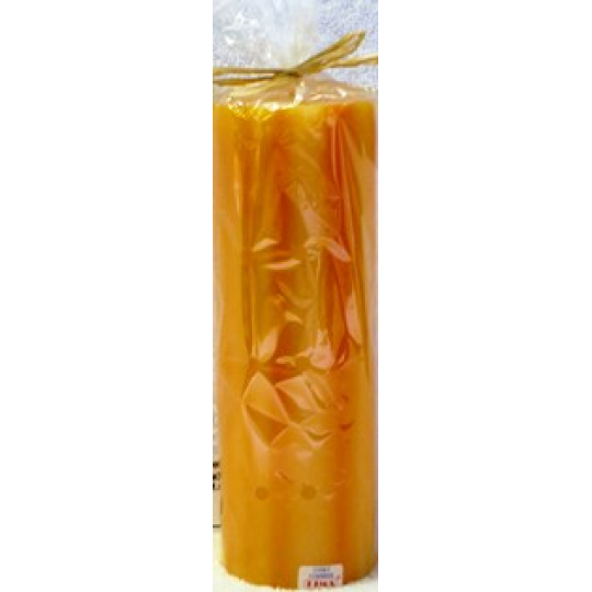 Lima Rustik vonná svíčka oranžová válec 70 x 200 mm 1 kus