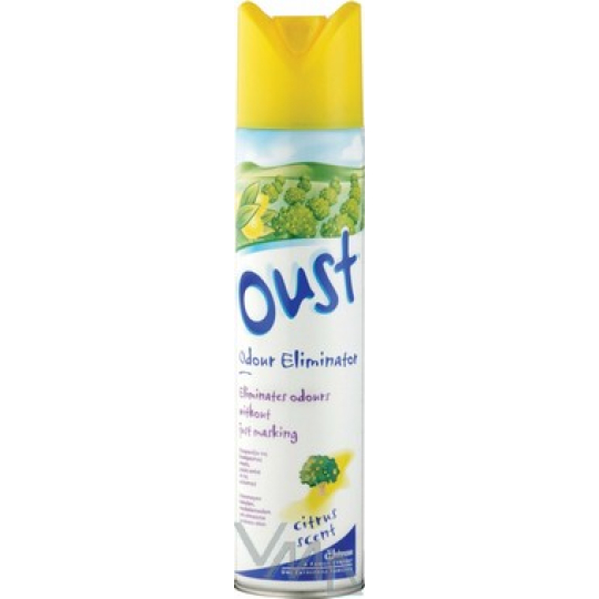 Oust Odour Eliminator Citrus Scent vůně čistoty osvěžovač vzduchu 300 ml