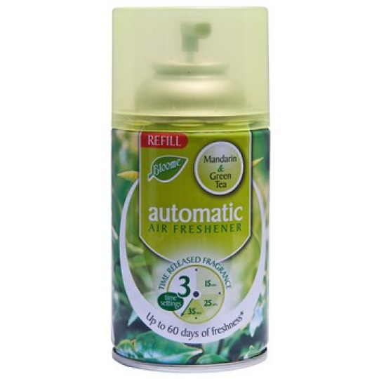 Bloome Mandarinka and Green tea osvěžovač vzduchu náhradní náplň 300 ml