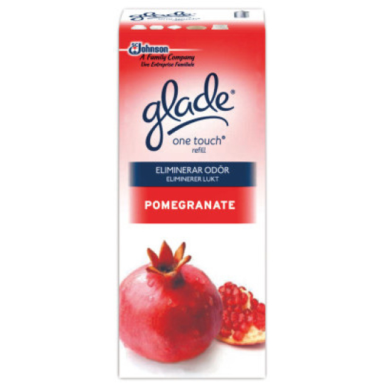Glade One Touch Granátové jablko a brusinky náhradní náplň do mini spreje 10 ml