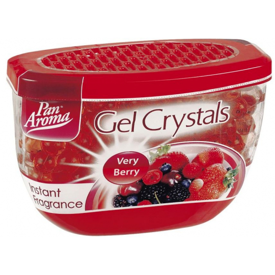 Pan Aroma Gel Crystals Very Berry gelový osvěžovač vzduchu 150 g