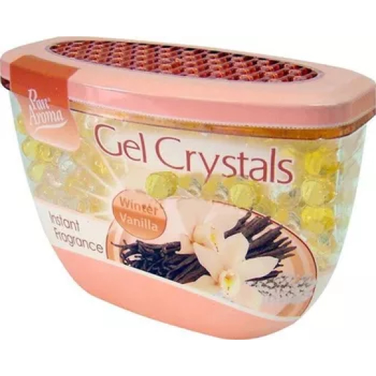 Pan Aroma Gel Crystals Winter Vanilla gelový osvěžovač vzduchu 150 g
