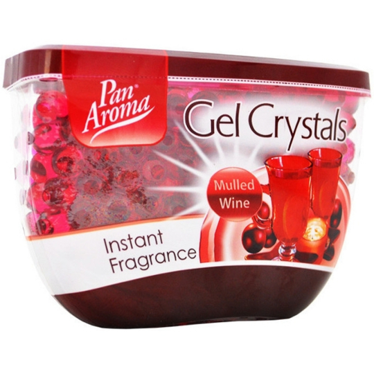 Pan Aroma Gel Crystals Mulled Wine gelový osvěžovač vzduchu 150 g