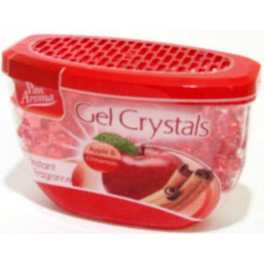 Pan Aroma Gel Crystals Apple & Cinnamon gelový osvěžovač vzduchu 150 g
