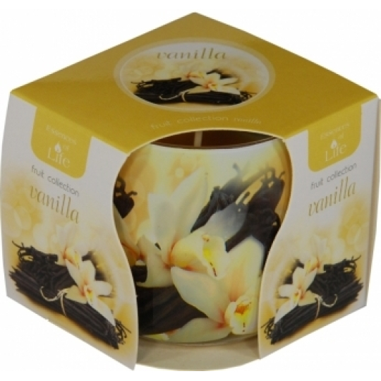 Essences of Life Vanilka aromatická svíčka ve skle 100 g