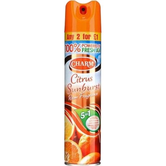 Charm Citrus Sunburst 5v1 osvěžovač vzduchu 240 ml