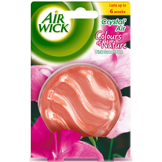 Air Wick Crystal Air Růžové květy středomoří osvěžovač vzduchu 5,21 g