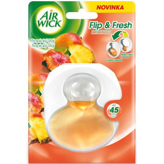 Air Wick Flip & Fresh Tropický ráj osvěžovač vzduchu 7 ml