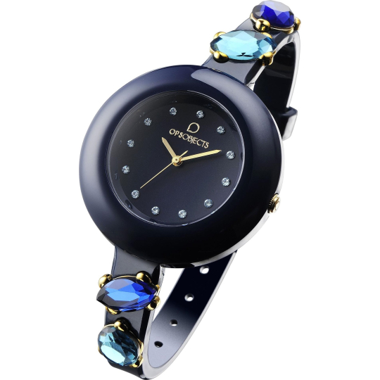 Ops! Objects Stone Watches hodinky OPSPW-174 tmavě modrá