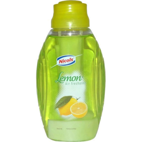 Nicols Air Freshener Lemon osvěžovač vzduchu s knotem 375 ml