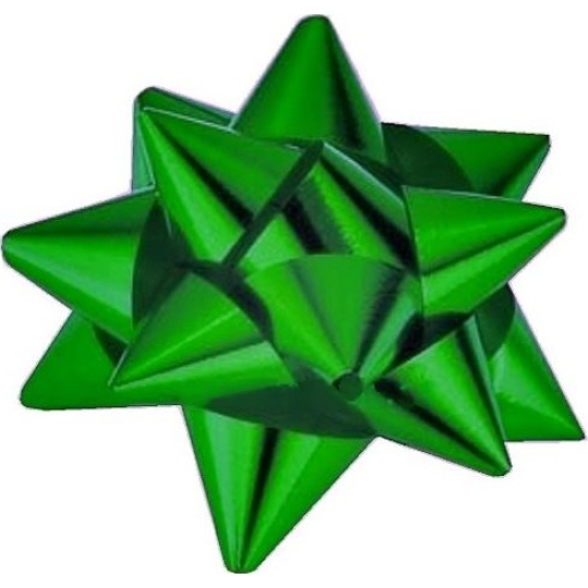 Nekupto Hvězdice velká metal zelená 8 cm