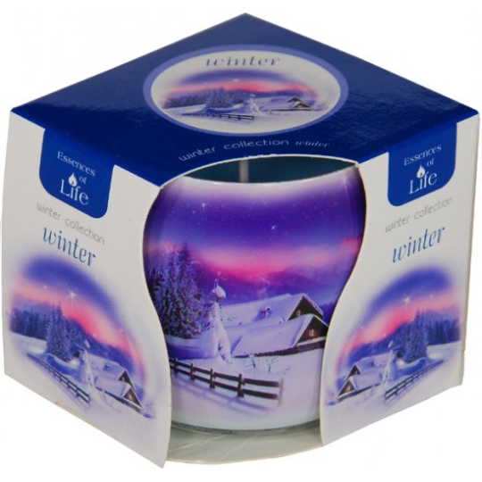 Essences of Life Winter aromatická svíčka ve skle 100 g
