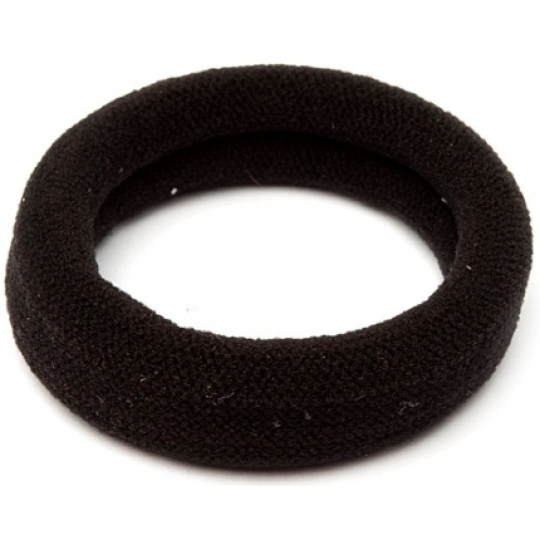 Vlasová gumička černá 6 x 2 cm