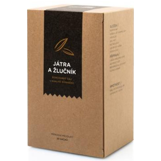 Aromatica Játra a Žlučník bylinný čaj 20 x 2 g