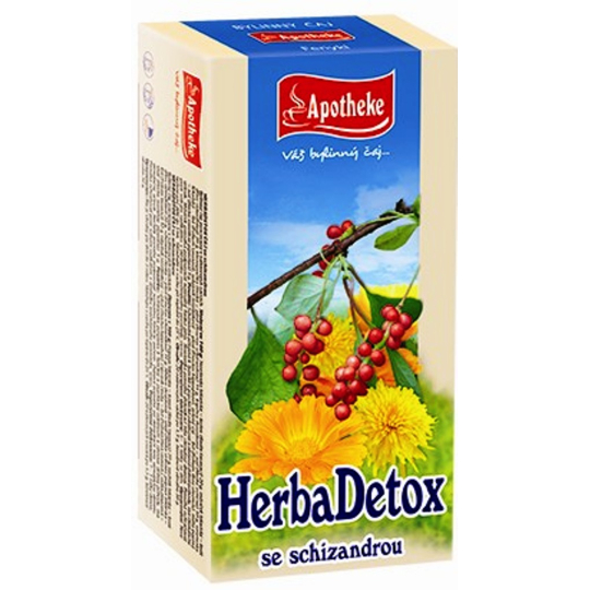 Apotheke HerbaDetox se schizandrou čaj 20 x 1,5 g