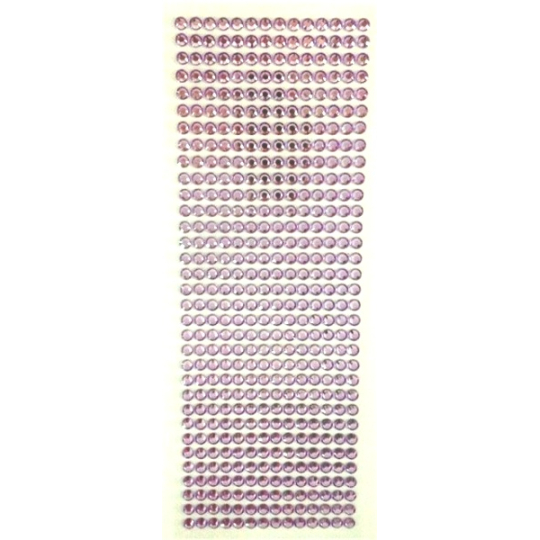 Albi Samolepicí kamínky fialové 5 mm 462 kusů