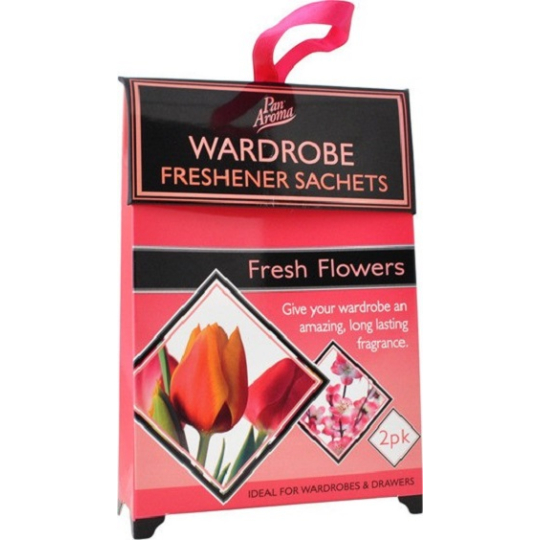 Pan Aroma Wardrobe Freshener Sachets vonné sáčky do skříně Fresh Flower 2 kusy