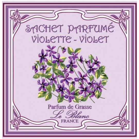 Le Blanc Violette - Fialka Vonný sáček 11 x 11 cm 8 g