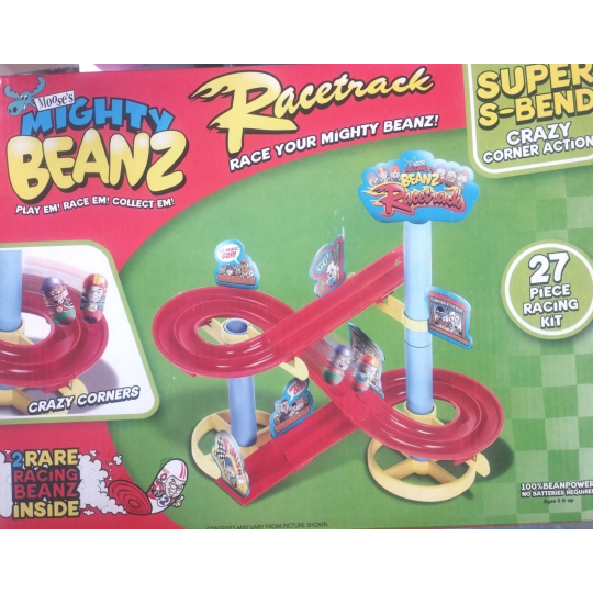 EP Line Mighty Beanz fazolodráha Super S-Bend se 2 fazolemi, doporučený věk 5+