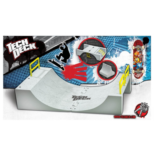 EP Line Tech Deck 3v1 skládací rampa pro skateboard, doporučený věk 7+