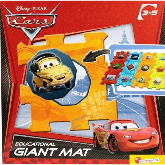 Baby Genius Puzzle Disney Cars 2v1 12 dílků, doporučený věk 3 - 5
