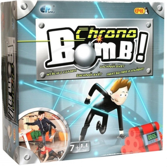 EP Line Chrono Bomb akční a napínavá hra, doporučený věk 7+