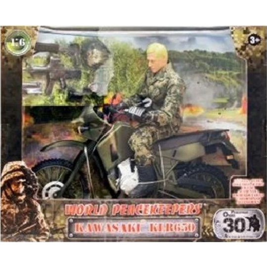 EP Line Peacekeepers Motorka 2:6 S.W.A.T. akční figurka s doplňky 30,5 cm, doporučený věk 3+