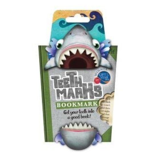 If Teeth Marks Bookmarks Zubatá záložka Žralok 97 x 17 x 200 mm