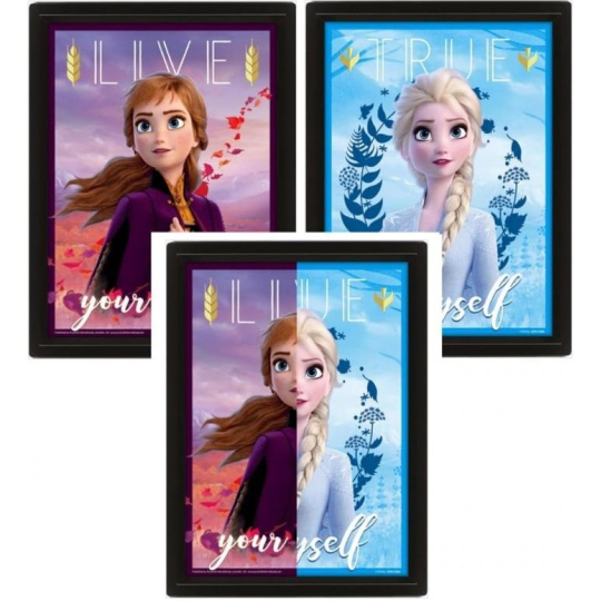 Epee Merch Disney Ledové království Anna a Elsa 3D obraz 291 x 242 x 43 mm